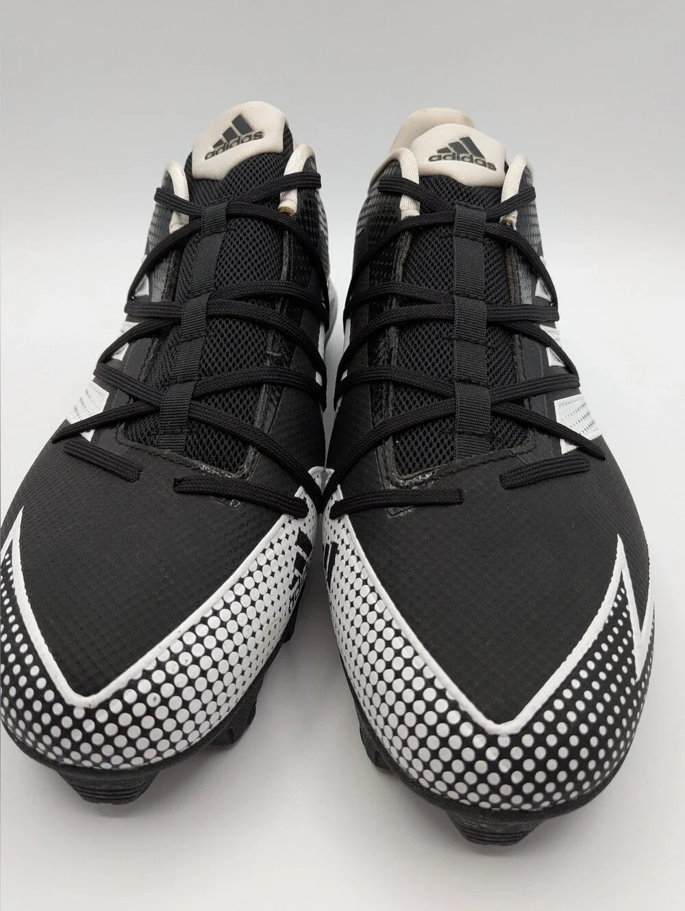 Adidas Adizero Afterburner 7 MD Baseball ⚾ Cleats in black and white  -  Sz 12